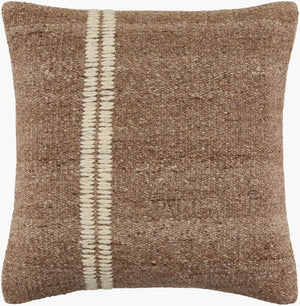 Surya Jundah Premium Cotton Woven Square Accent Pillow for Sofas Chairs and Beds JND008-2222D