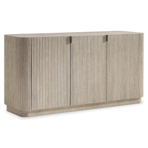 Bernhardt Bernhardt Lucerne Wire-brushed Oak Buffet with Reeded Doors and Media Storage 393132