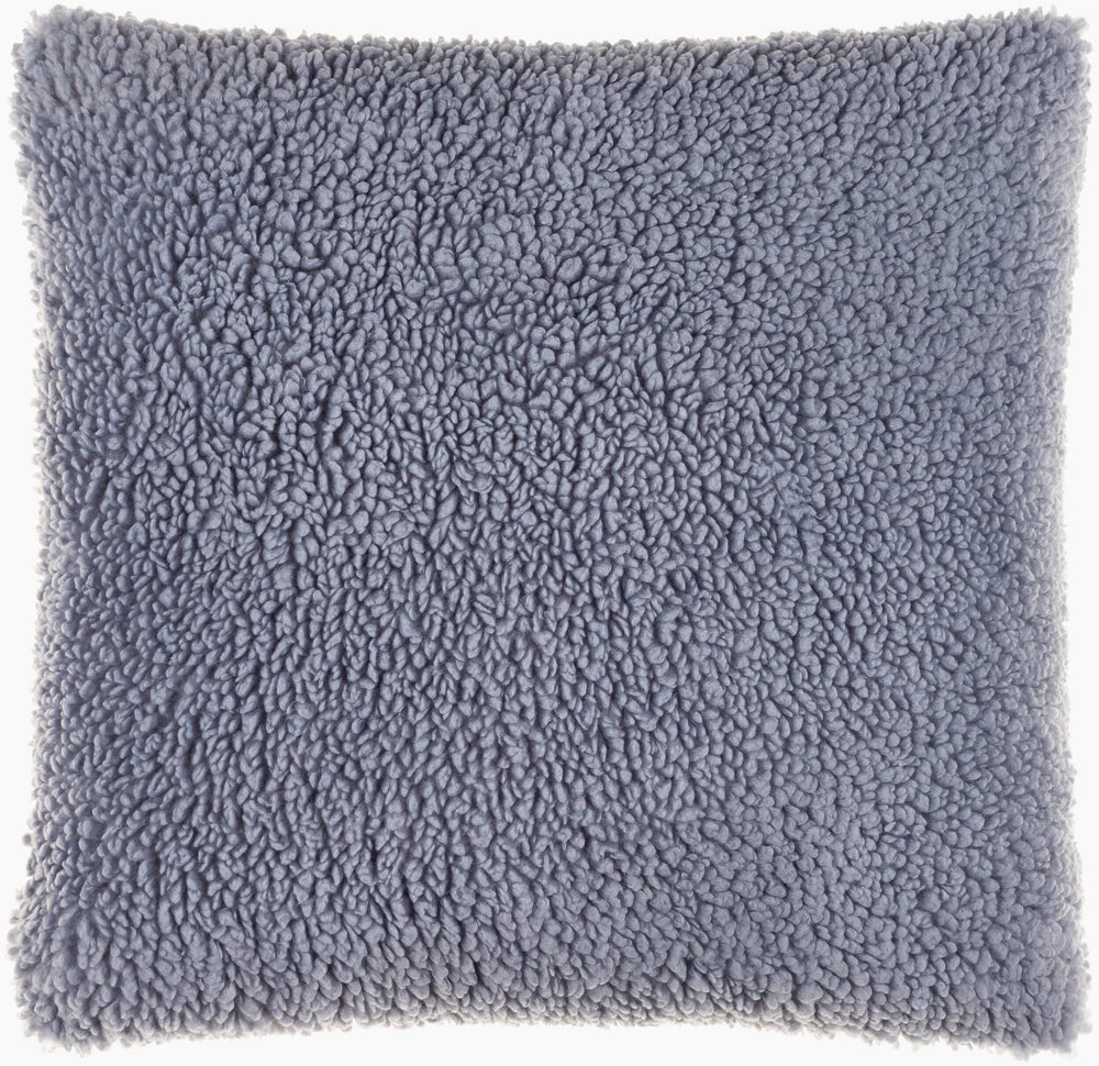 Surya Juni 20” X 20” Modern Accent Pillow - Stylish, Easy-care Polyester Design For Home Decor Bliss Denim Polyester,Polyester Jni001-2020d