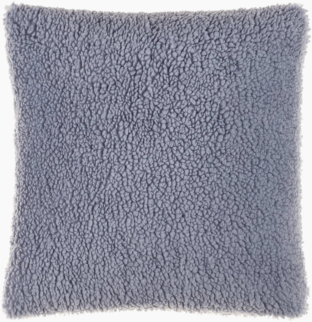 Surya Juni 20” X 20” Modern Accent Pillow - Stylish, Easy-care Polyester Design For Home Decor Bliss Denim Polyester,Polyester Jni001-2020d