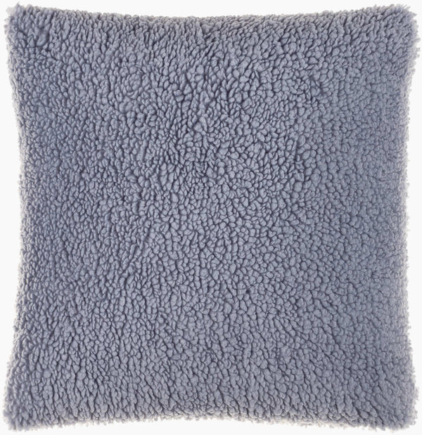 Surya Juni 20” X 20” Modern Accent Pillow - Stylish, Easy-care Polyester Design For Home Decor Bliss Denim Polyester,Polyester Jni001-2020d