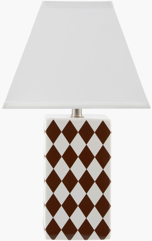 Livabliss Janie Felt Linen Shade Table Lamp Bohemian Eclectic Accent Light for Bedside Console JNIE-018
