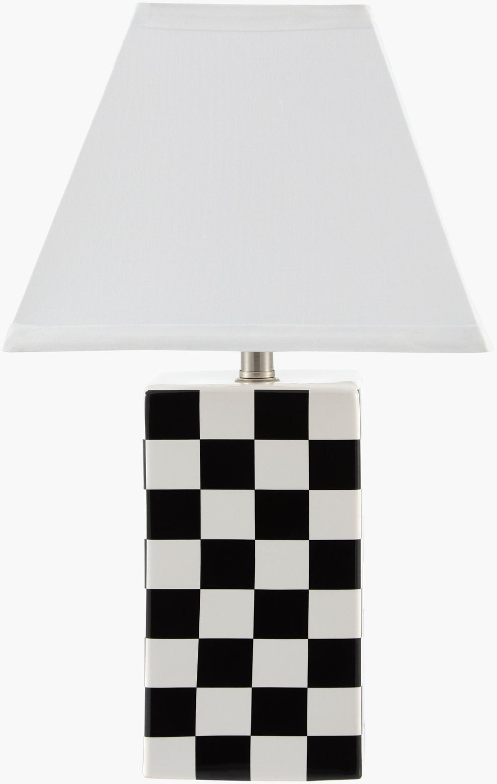 Livabliss Janie Felt and Linen Shade Accent Lamp for Bohemian Eclectic Transitional Interiors JNIE-025