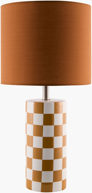 Livabliss Janie Felt and Linen Cordless Table Lamp with Organic Global Texture for Any Room JNIE-050