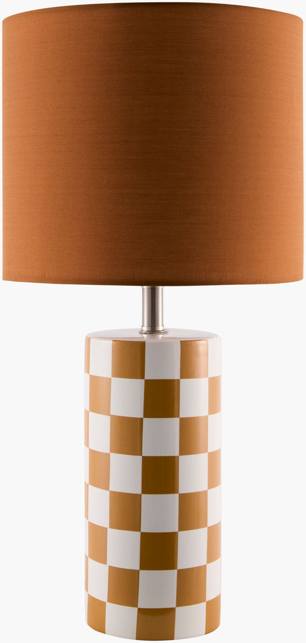 Livabliss Janie Felt and Linen Cordless Table Lamp with Organic Global Texture for Any Room JNIE-050
