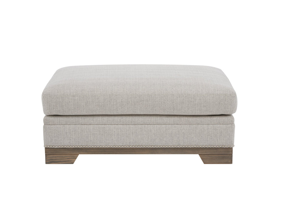 A.R.T. Furniture The Daily Ottoman: Elegant Cream Transitional Design For Stylish Living Rooms And Cozy Spaces   751504-5094