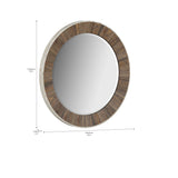 A.R.T. Furniture Stockyard Round Mirror 284123-2303 Brown 284123-2303