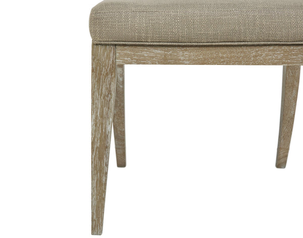 A.R.T. Furniture Tamarac Upholstered Side Chair - Transitional Dusky Brindle Design With Comfort & Style, Set Of 2 - Set Of 2 Beige, Beige Material, Parawood Solids,Oak Veneer,Foam,Fabric 267206-2352