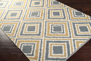 Surya Juniper 2' X 3' Handmade Wool Rug – Durable, Modern Design For Timeless Home Decor, Spot Clean Only Ivory Wool Jnp5006-23