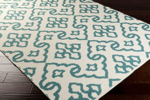 Surya Juniper 2' X 3' Handmade Wool Rug – Durable, Modern Design For Timeless Home Decor, Spot Clean Only Ivory Wool Jnp5029-268