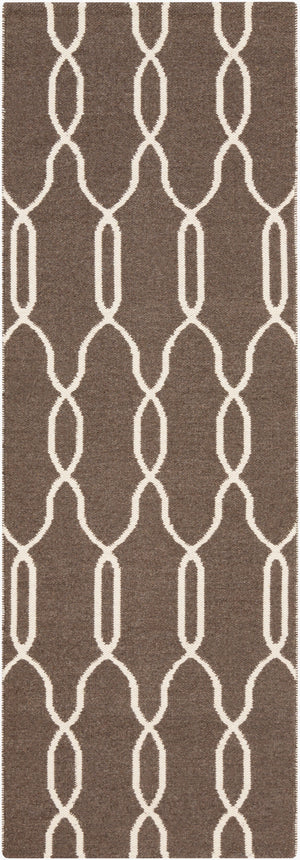 Surya Juniper 2' X 3' Handmade Wool Rug – Durable, Modern Design For Timeless Home Decor, Spot Clean Only Brown Wool Jnp5034-268