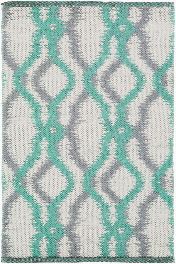 Surya Juniper 2' X 3' Handmade Wool Rug – Durable, Modern Design For Timeless Home Decor, Spot Clean Only Ivory Wool Jnp5036-23