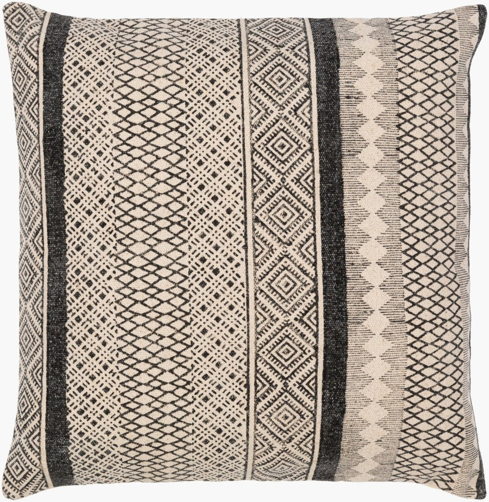 Livabliss Janya Bohemian Cotton Accent Pillow Handcrafted Global Pattern for Sofa or Bed JNY007-1818