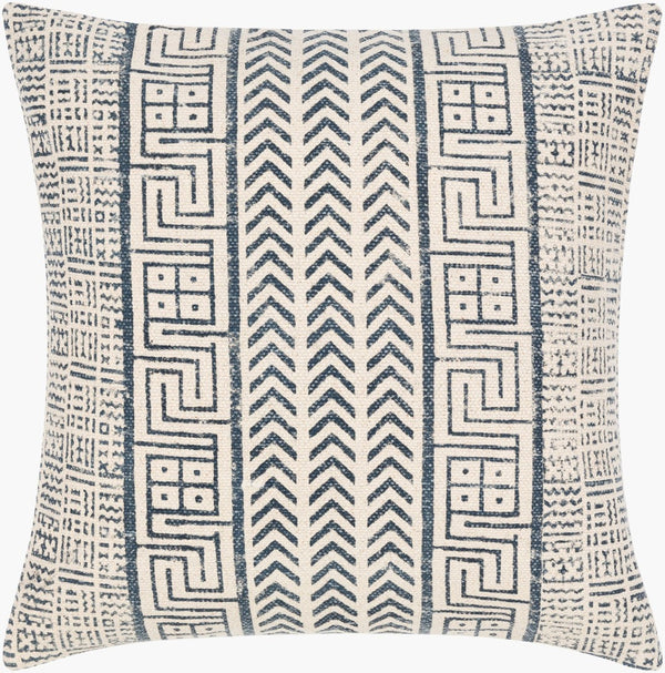Surya Janya Bohemian Cotton Throw Pillow Handcrafted Global Pattern for Sofa or Bed JNY011-2020P