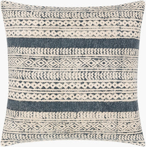 Livabliss Janya Bohemian Cotton Throw Pillow Indian Craft Pattern for Eclectic Living Spaces JNY014-1818