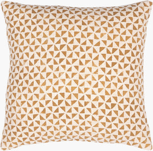 Livabliss Janya Handcrafted Cotton Minimalist Accent Pillow for Sofas Chairs and Beds JNY018-1818P