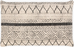 Livabliss Janya Cotton Woven Lumbar Pillow Cover Global Pattern Handcrafted Sofa Accent JNY022-1422P