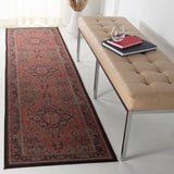 Safavieh Journey 153 JNY153 Power Loomed  Rug Navy / Red JNY153M-8SQ