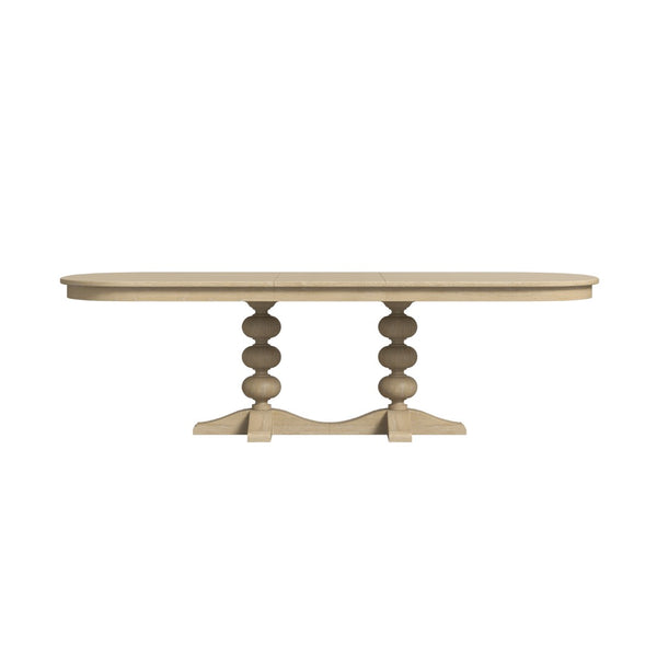A.R.T. Furniture Haven Extendable Rectangular Dining Table - Timeless Cottage Charm with Elegant Design & Versatility 339221-2325