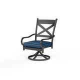 Monterey Dining Chair in Spectrum Indigo w/ Self Welt SW3001-1-48080 Sunset West