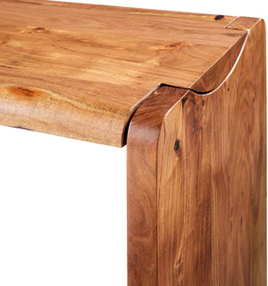 Joiner JOE-003 30"H x 54"W x 16"D Console Table JOE-003  Top: Brown; Base: Brown Surya