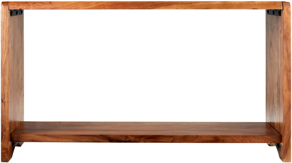 Joiner JOE-003 30"H x 54"W x 16"D Console Table JOE-003  Top: Brown; Base: Brown Surya