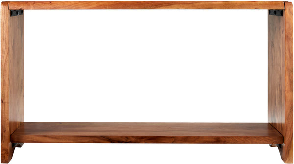 Joiner JOE-003 30"H x 54"W x 16"D Console Table JOE-003  Top: Brown; Base: Brown Surya