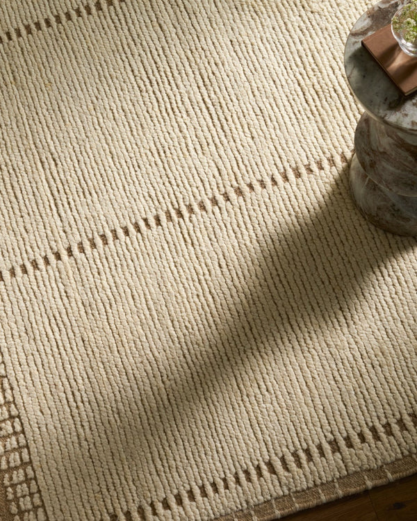 Surya Johan Hand Knotted Wool Accent Rug Bohemian Global Pattern for Entryway or Bath 8' x 10' Rectangle JOH4100-810