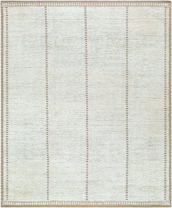 Surya Johan Hand Knotted Wool Accent Rug Bohemian Global Pattern for Entryway or Bath 8' x 10' Rectangle JOH4100-810