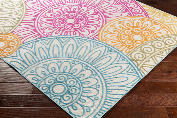 Livabliss Jolene Global Geometric Polypropylene Accent Rug for Entryways and Layered Boho Spaces JOL1003-23