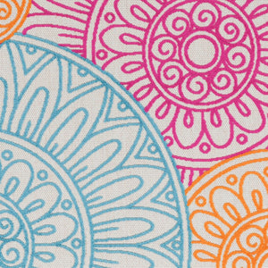 Livabliss Jolene Global Geometric Polypropylene Accent Rug for Entryways and Layered Boho Spaces JOL1003-23