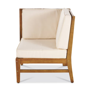 English Elm Perla Armless Accent Chair Tailored Low Profile Upholstered Seat for Living Room 58941.00CONCRM