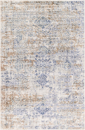 Surya Jordan Jor-2300 Handmade 2' X 3' Viscose Rug – Luxurious Traditional Design For Timeless Elegance Deep Teal Viscose Jor2300-23