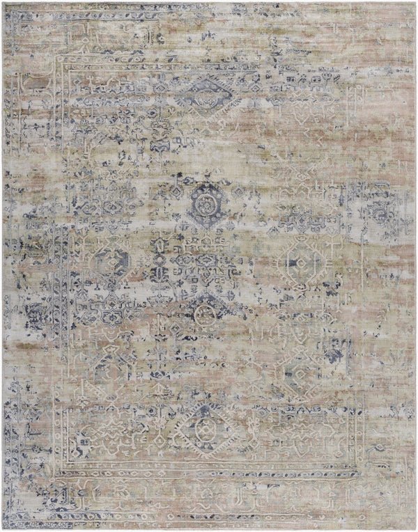 Surya Jordan Jor-2300 Handmade 2' X 3' Viscose Rug – Luxurious Traditional Design For Timeless Elegance Ivory Viscose Jor2310-23