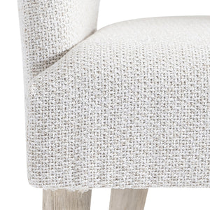 Bernhardt Bernhardt Lucerne Barrel Accent Chair Upholstered with Wire-brushed Oak Legs 393544