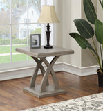 English Elm Steve Silver - Jocelyn - End Table - Gray