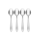 Lenox Oneida Mooncrest Everyday Flatware Teaspoons, Set of 4 Metallic, STAINLESS METAL B336004E