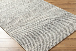 Japandi JPD-2300 9' x 12' Handmade Rug JPD2300-912  Ash, Light Silver, Metallic - Silver, Pale Slate Surya