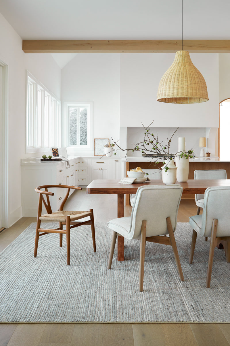 Japandi JPD-2300 9' x 12' Handmade Rug JPD2300-912  Ash, Light Silver, Metallic - Silver, Pale Slate Surya