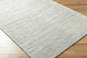 Surya Japandi Jpd-2300 Handmade 2' X 3' Rug - Luxurious Merino Wool, Cozy Farmhouse Charm, Easy Care Ivory Nz Wool,Merino Wool Jpd2301-23
