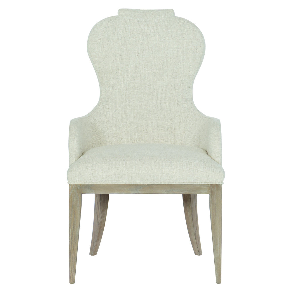 Bernhardt Bernhardt Ram Stool—Braided Seagrass Upholstered Footrest & Occasional Seat, Cream Muslin Accent (31") 385562