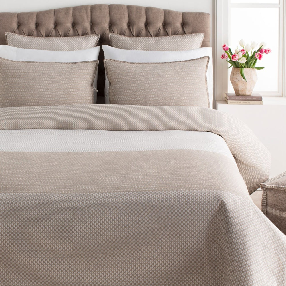 Surya Japiko Global Eclectic Cotton Flax Duvet for Bohemian Bedroom Layering JPK1001-FQSET