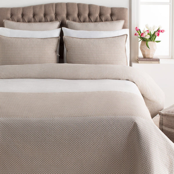Surya Japiko Global Eclectic Cotton Flax Duvet for Bohemian Bedroom Layering JPK1001-FQSET