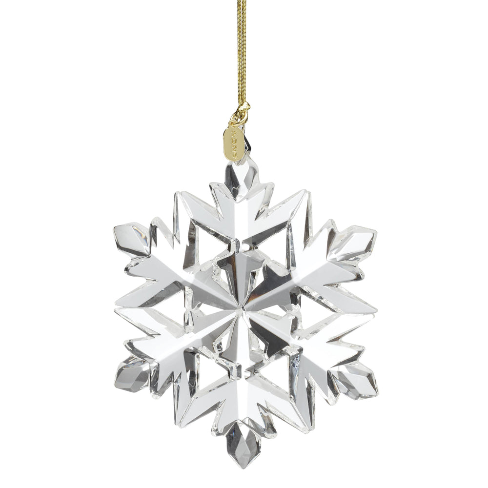 Lenox 2024 Optic Snowflake Ornament Clear, NO COLOR GLASS,CRYSTAL 896058