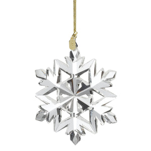 Lenox 2024 Optic Snowflake Ornament Clear, NO COLOR GLASS,CRYSTAL 896058