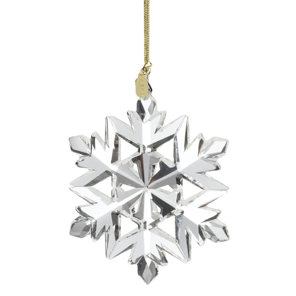 Lenox 2024 Optic Snowflake Ornament Clear, NO COLOR GLASS,CRYSTAL 896058