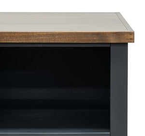 Legends Furniture Bridgevine Home Essex 72 Inch High 5-shelf Bookcase, No Assembly Required, Black And Whiskey Finish Black Poplar Solids And Okoume Veneers Es6672.Swk