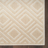 Nourison Casual CSU03 Machine Made Loom-woven Borderless Design Indoor Only Modern Coastal, Nautical & Beach Rug Beige, Beige 100% Polypropylene 99446983954