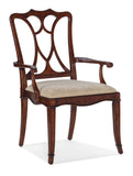 Hooker Furniture Charleston Upholstered Seat Arm Chair - Set of 2 6750-75300-85