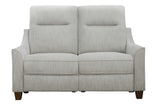 Parker House Madison - Pisces Muslin - Powered By Freemotion Power Reclining Sofa And Loveseat Beige 100% Polyester (W) Mmad-32ph-p25-pmu